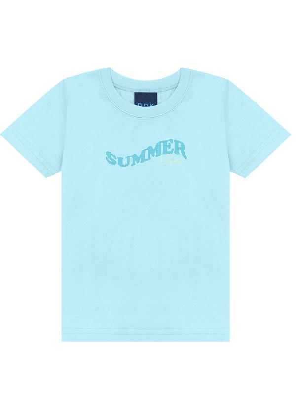 Conjunto Camiseta e Bermuda Rotativa Azul