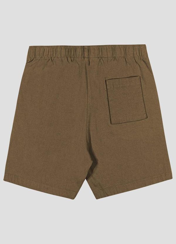 Conjunto Camiseta e Bermuda Sarja Light Bege