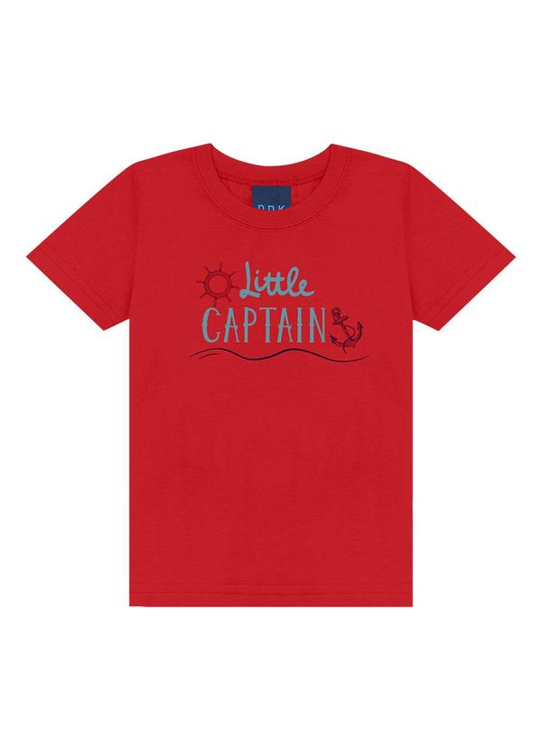 Conjunto Camiseta e Bermuda Vermelho