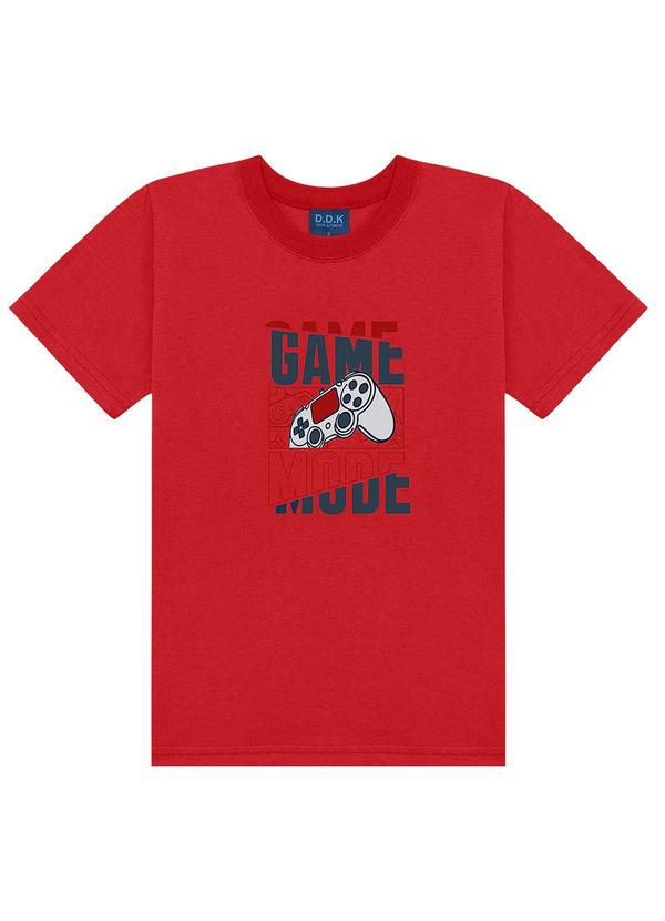 Conjunto Camiseta e Bermuda Vermelho