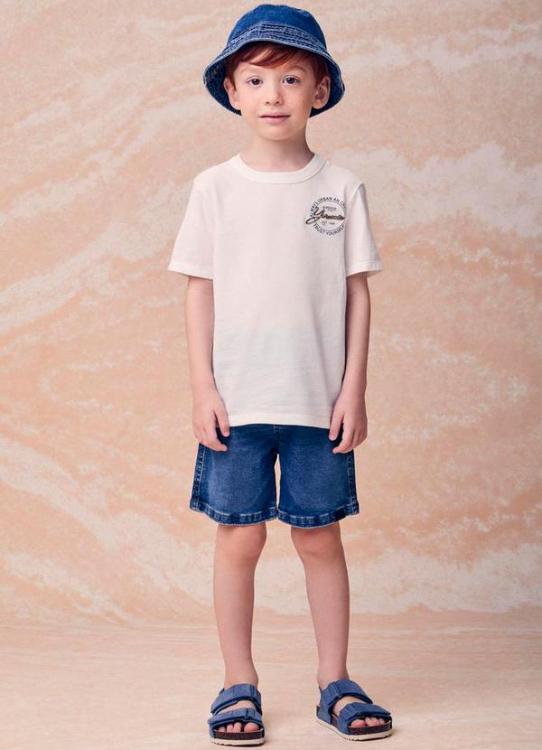 Conjunto com Lettering Branco