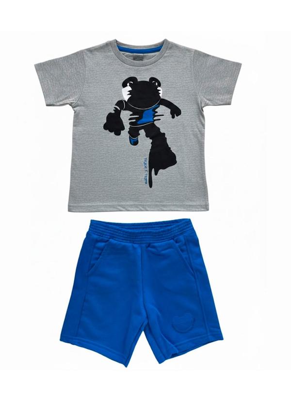Conjunto Curto Azul