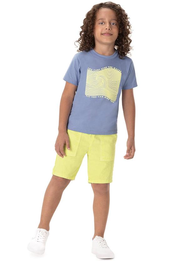 Conjunto Curto Infantil Verde