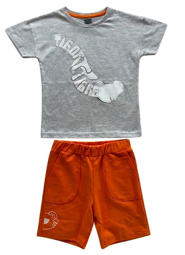 Conjunto Curto Laranja