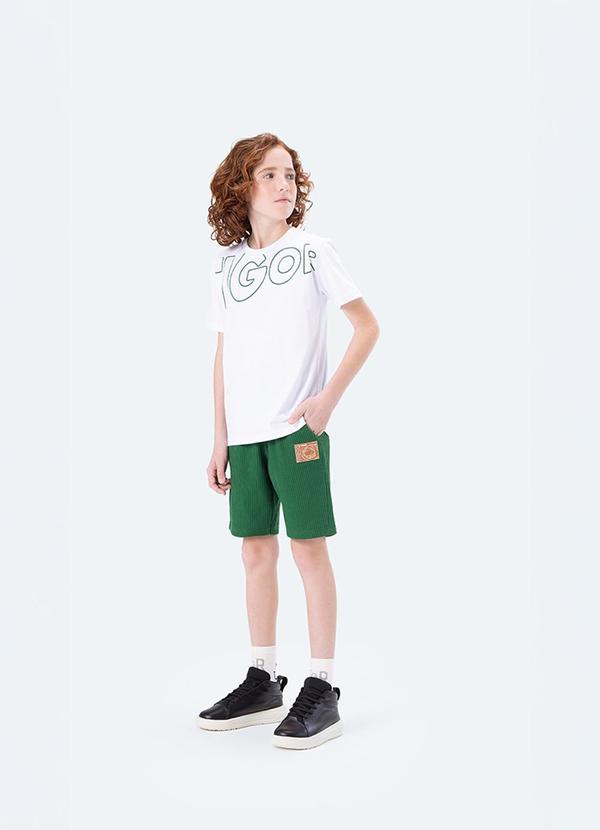 Conjunto Curto Menino Verde