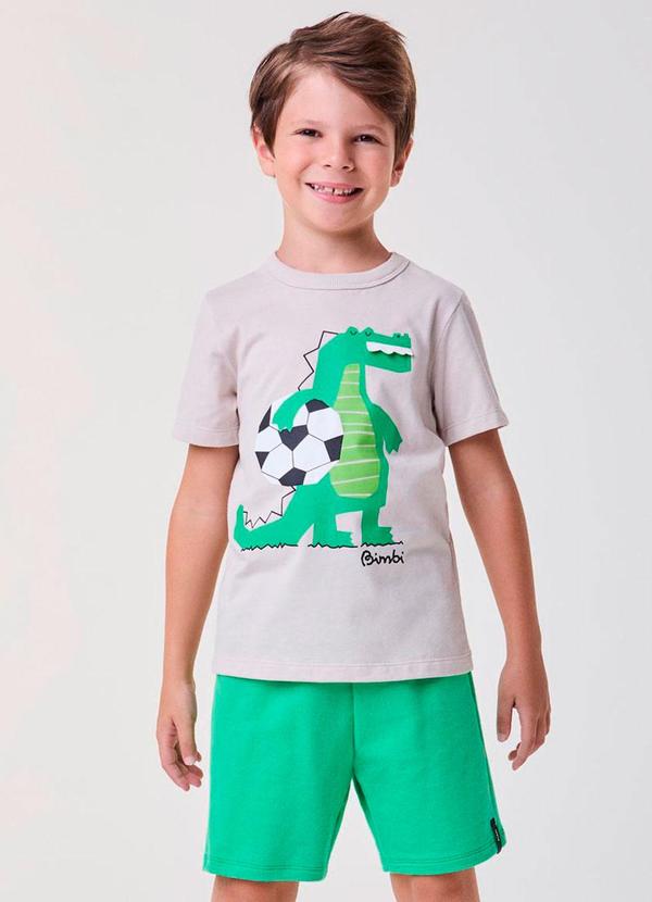 Conjunto de Crocodilo Jogador Verde