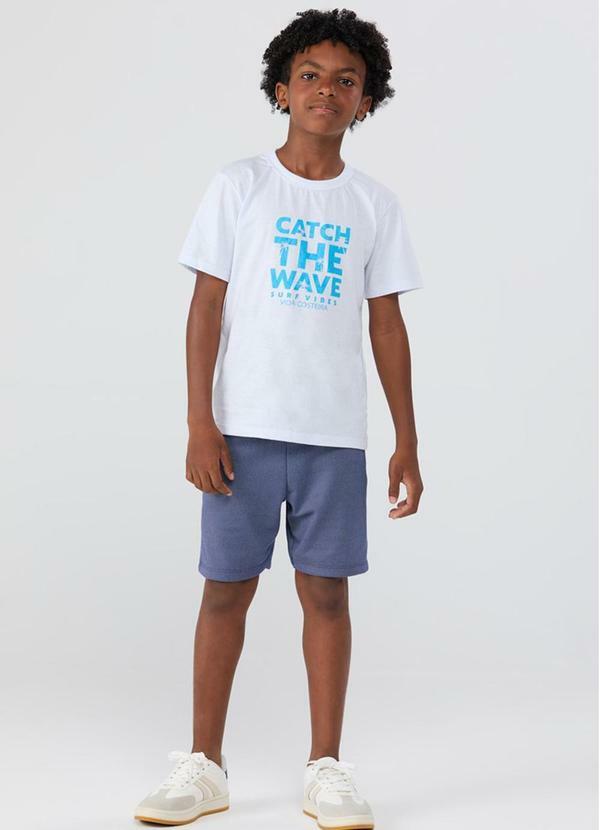 Conjunto de Verão Catch The Wave Branco