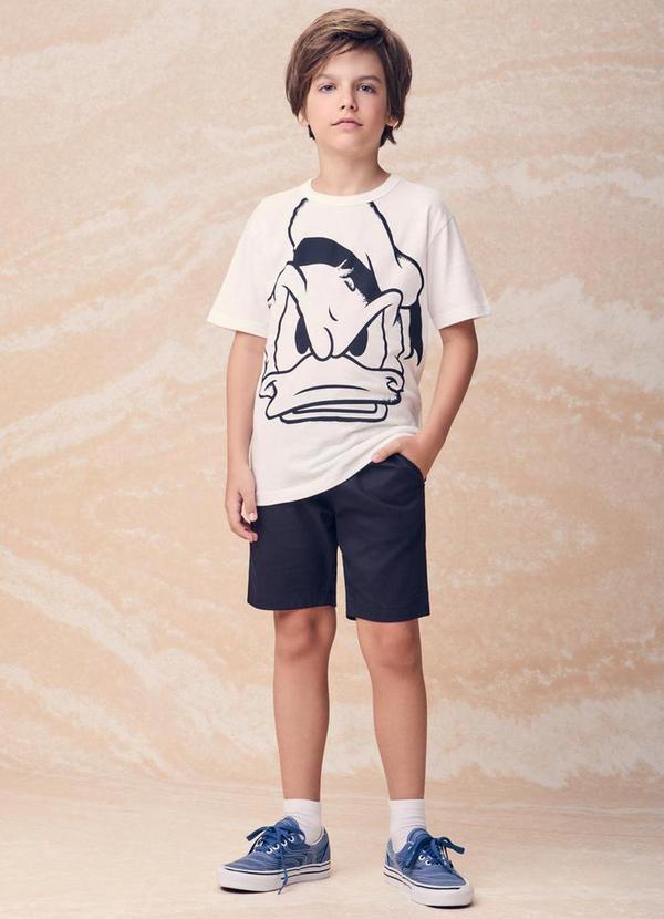 Conjunto do Pato Donald Branco