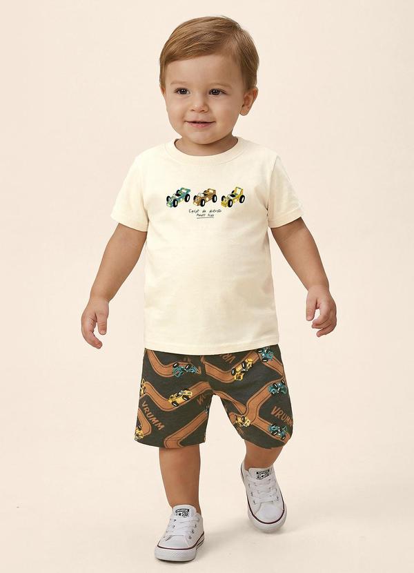 Conjunto Equipe da Diversão Off White