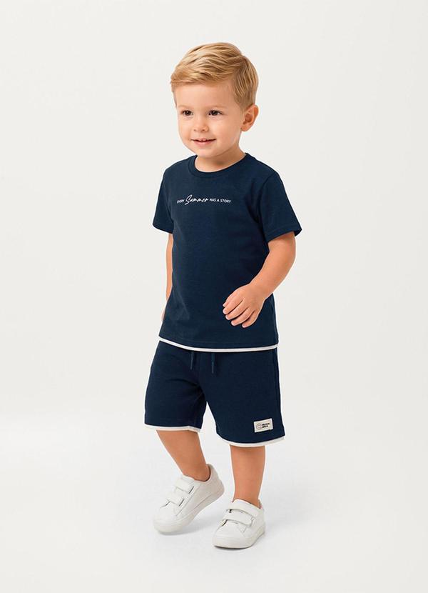Conjunto Every Summer Has a Story Azul Marinho