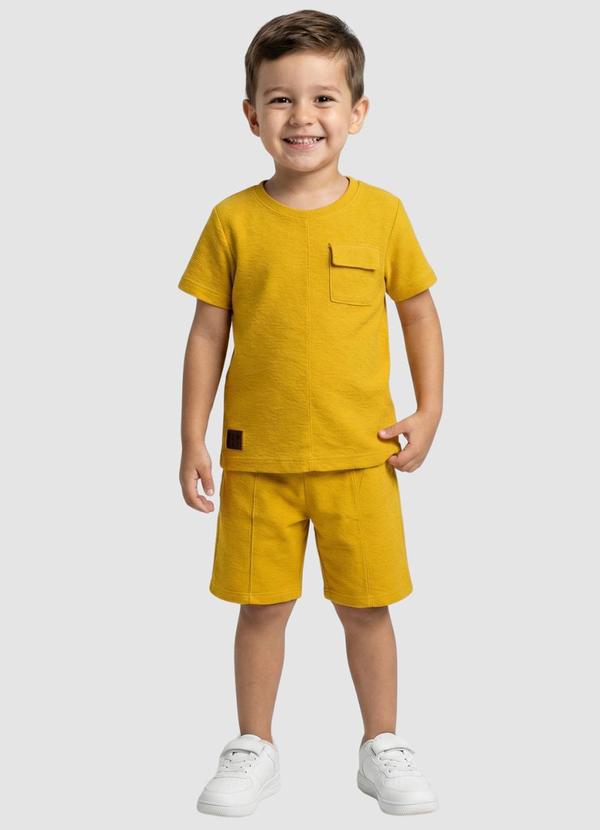 Conjunto Gorgurin Amarelo