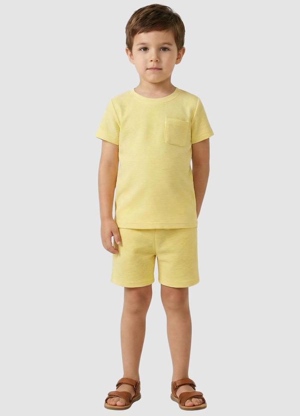 Vista 2 Conjunto Gorgurinho Amarelo Yends Fashion Yends Fashion