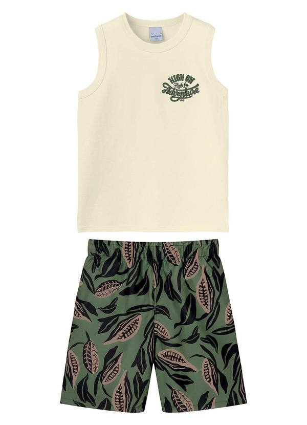 Conjunto High On Adventure Off White
