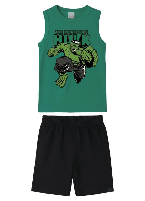 Conjunto Hulk Avengers® Verde
