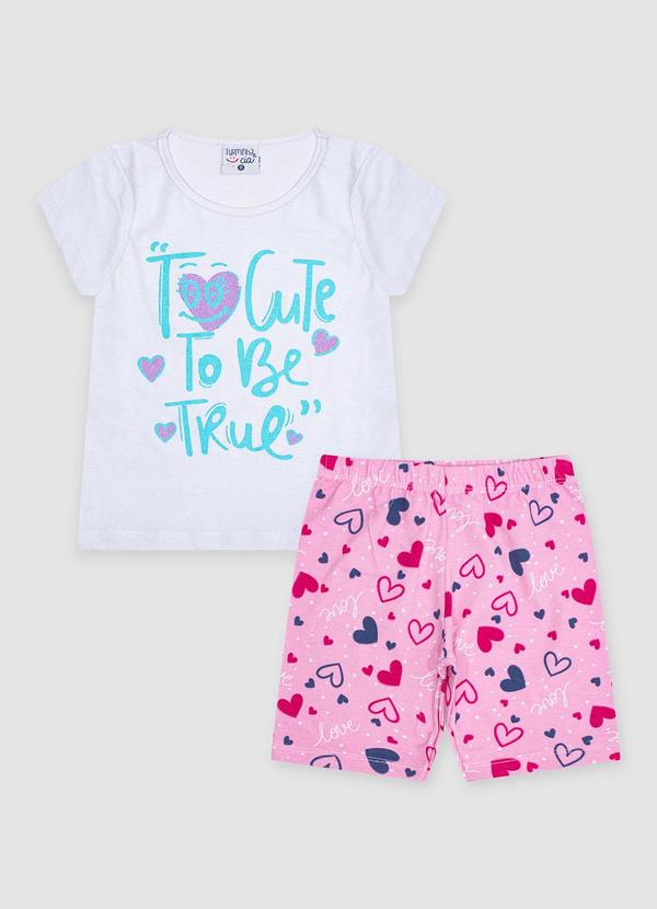 Conjunto Inf Meia Malha/Cotton Ciclista Bran