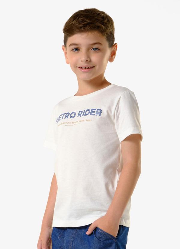 Conjunto Infantil Camiseta com Bermuda Bege