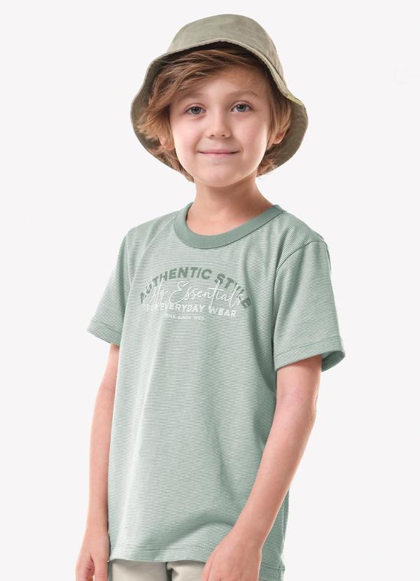 Conjunto Infantil Camiseta com Bermuda Verde