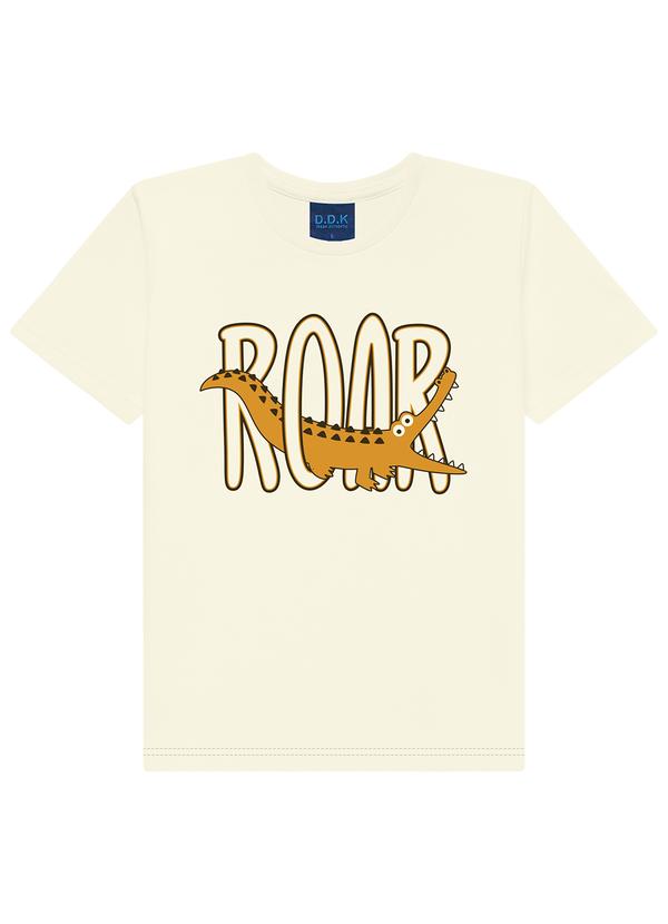Conjunto Infantil Camiseta e Bermuda Branco