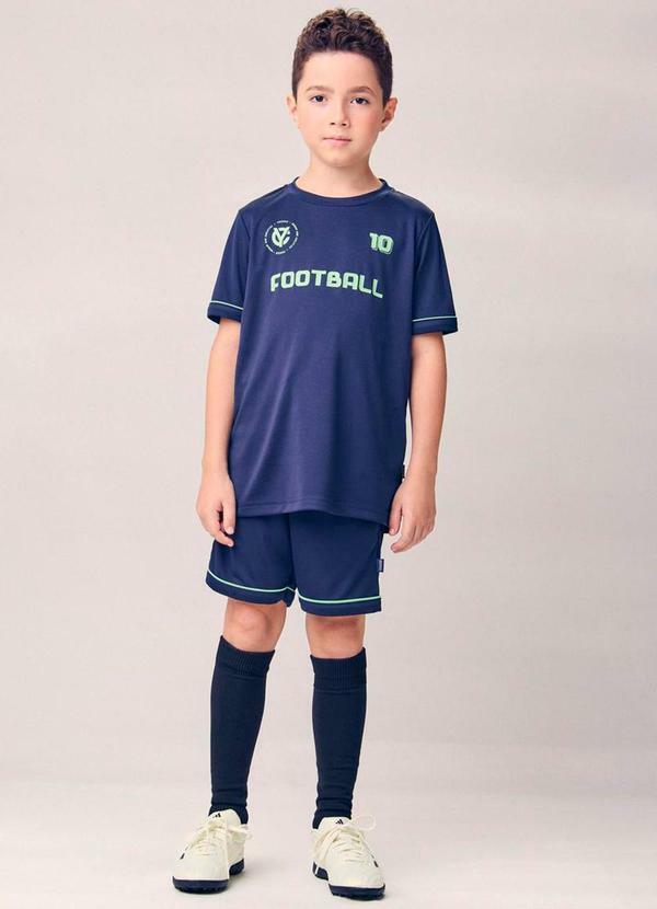 Conjunto Infantil Esportivo Marinho