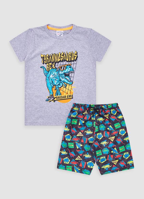 Conjunto Infantil Masculino Meia Malha/Tactel