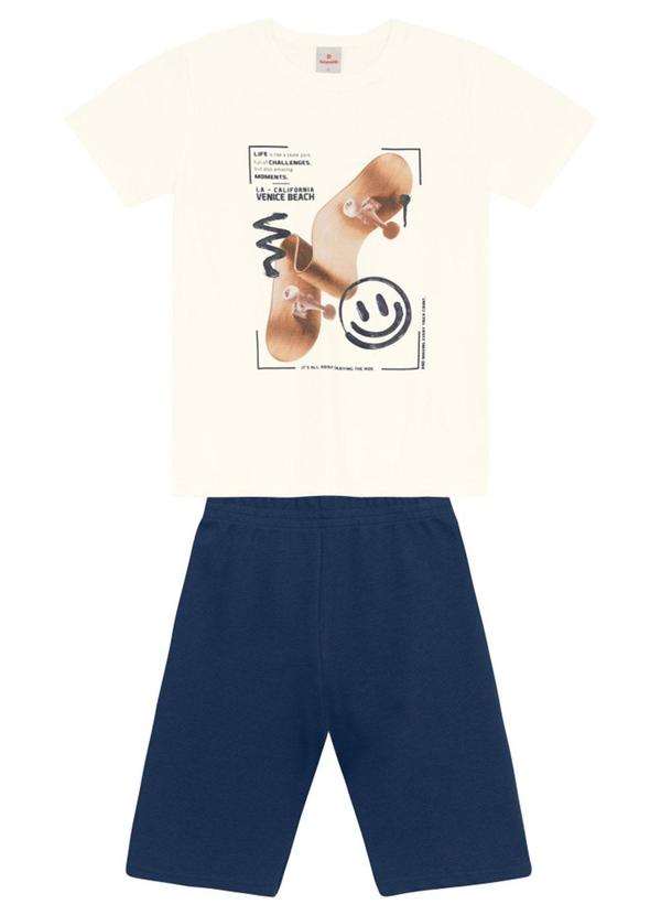 Vista 2 Conjunto Infantil Menino de Skate em Gel Natural Brandili Brandili