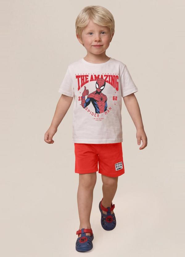 Conjunto Infantil Menino em Meia Malha Bege