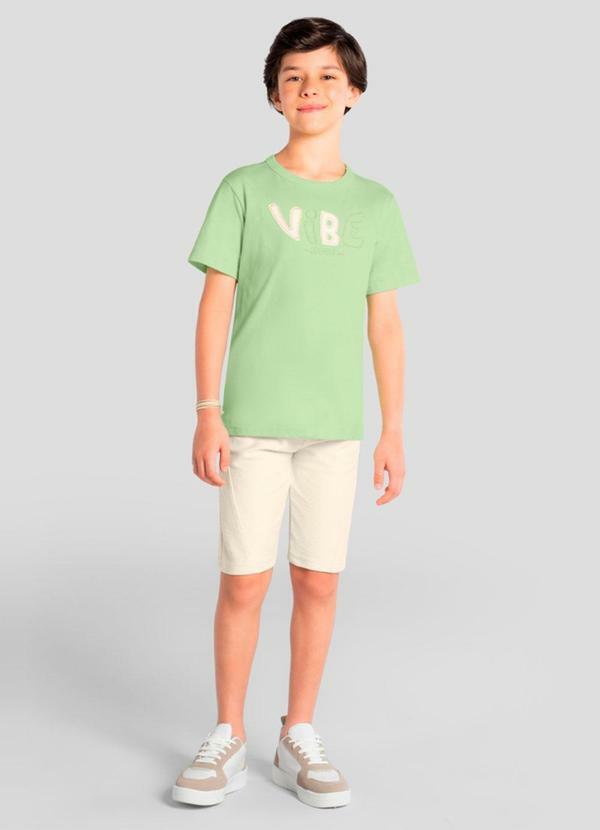 Conjunto Infantil Menino em Meia Malha Verde