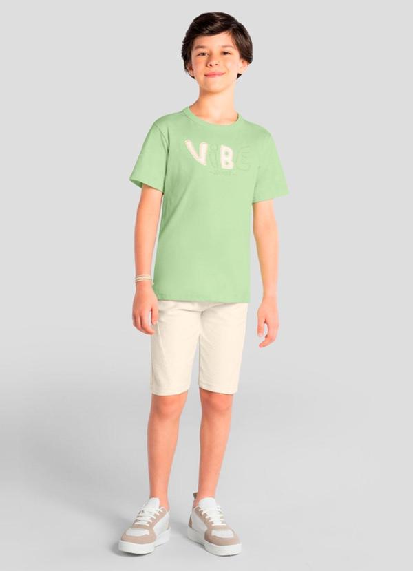 Conjunto Infantil Menino em Meia Malha Verde