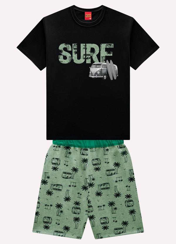 Conjunto Infantil Menino Kombi Preto