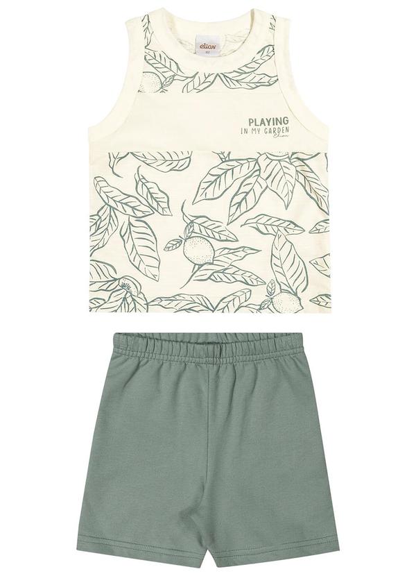 Conjunto Infantil Menino Nature Flamê Bege