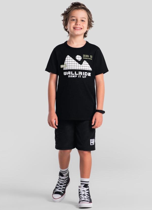 Vista 2 Conjunto Infantil Menino Preto Brandili Brandili