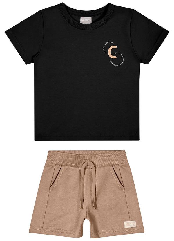 Conjunto Infantil Menino Urban Relevo Preto