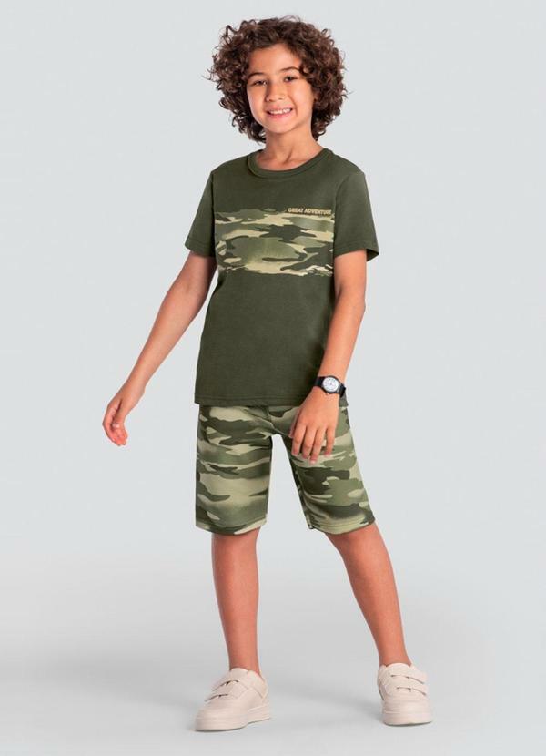 Conjunto Infantil Menino Verde