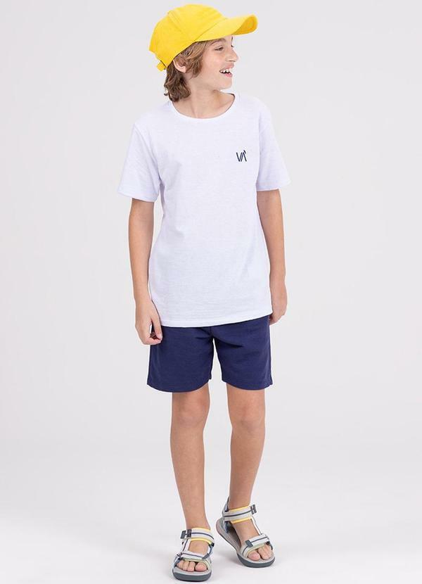 Vista 2 Conjunto Infantil Ribana Aplique Branco VIDA COSTEIRA VIDA COSTEIRA
