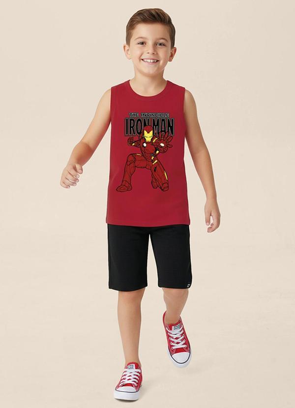 Conjunto Iron Man Avengers® Vermelho