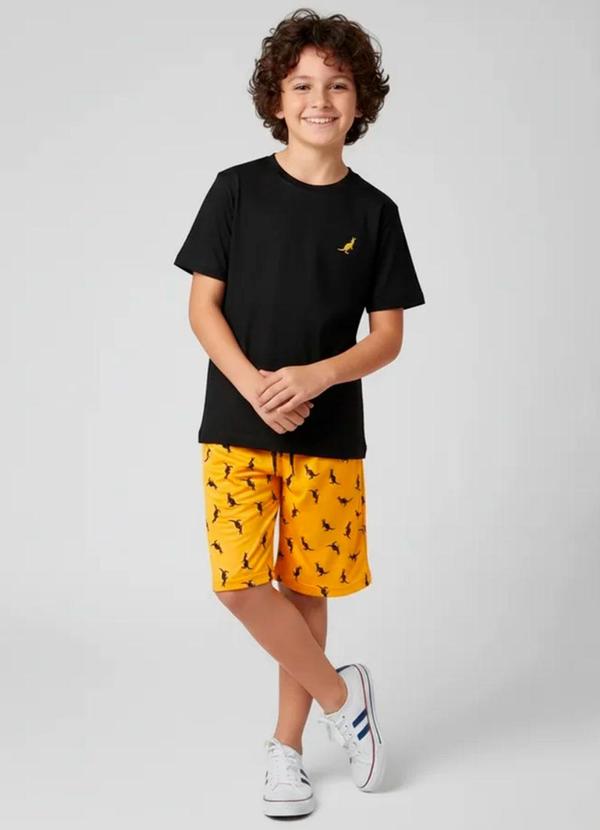 Conjunto Juvenil Menino Verão Preto