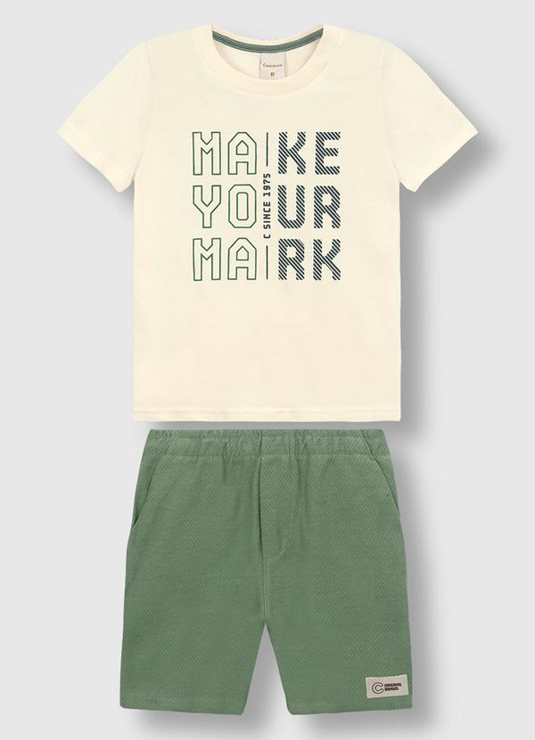 Conjunto Make Your Mark Branco