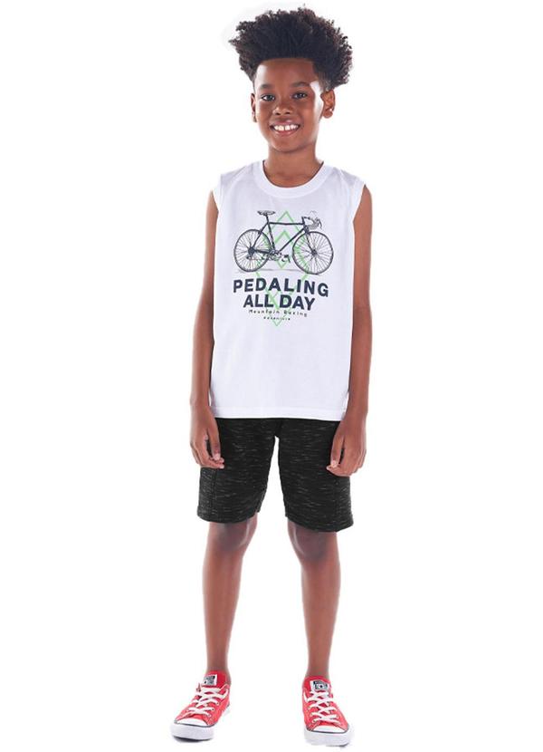 Conjunto Malha Branco