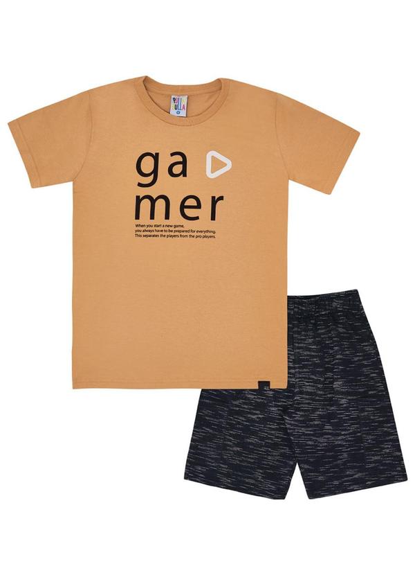 Conjunto Menino Bege