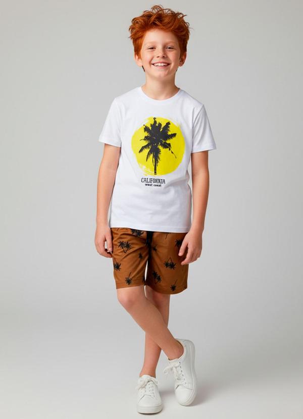 Vista 2 Conjunto Masculino California Branco Keki Boys Keki Boys