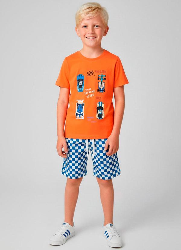 Vista 2 Conjunto Masculino Carrinhos Laranja Torrox Torrox
