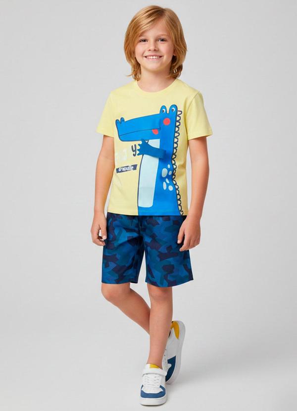 Vista 2 Conjunto Masculino Crocodilo Amarelo Torrox Torrox