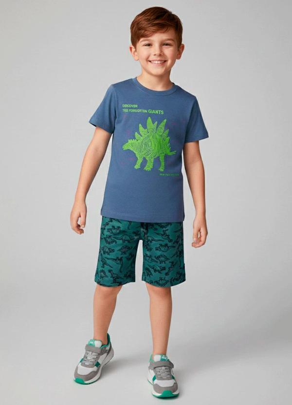 Vista 2 Conjunto Masculino Discover Chumbo Keki Boys Keki Boys