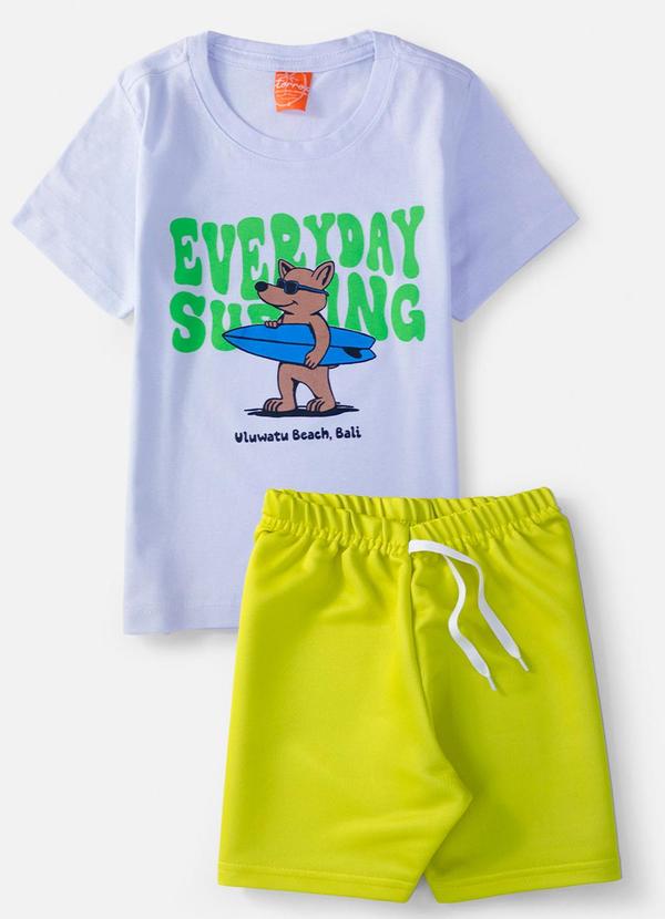 Vista 2 Conjunto Masculino Everyday Branco Torrox Torrox