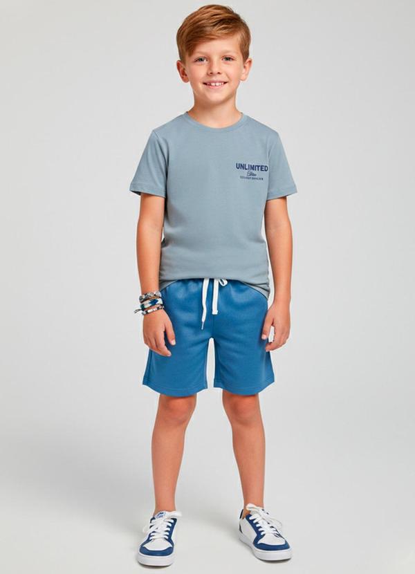 Vista 2 Conjunto Masculino Unlimited Cinza Keki Boys Keki Boys