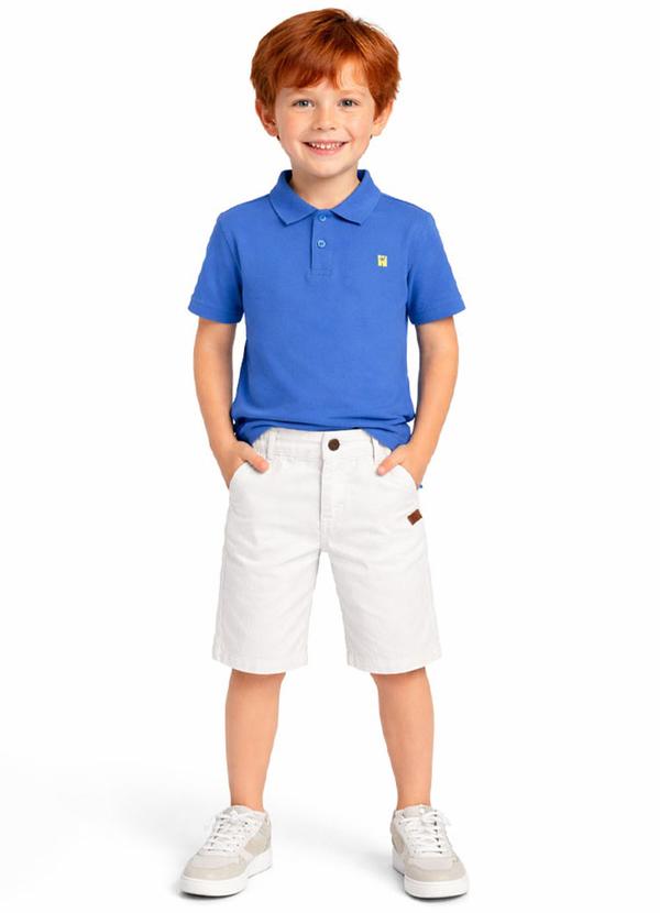 Conjunto Meia Malha Azul