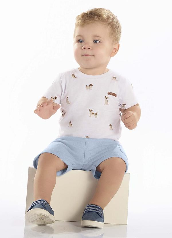 Conjunto Meia Malha Branco