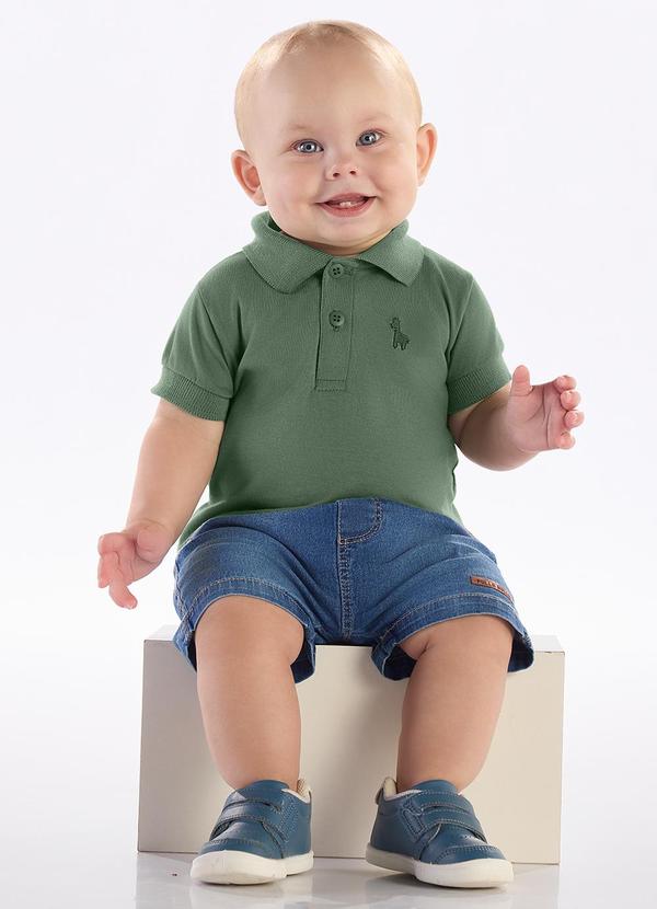 Conjunto Meia Malha Verde