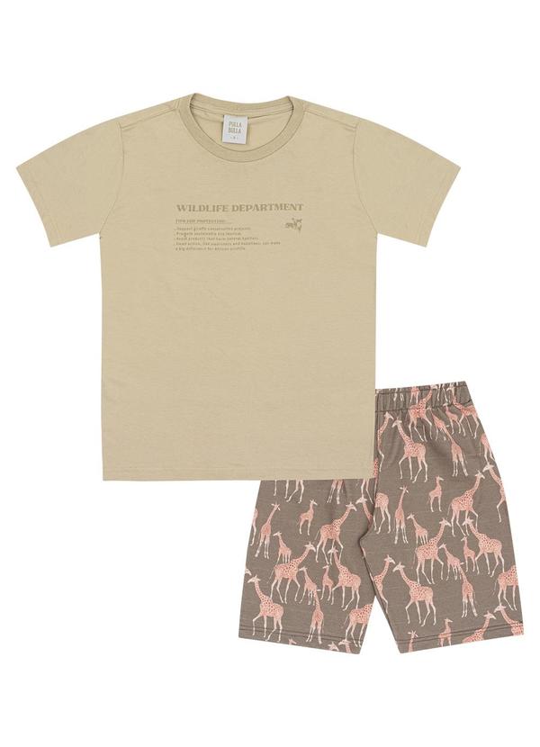 Conjunto Meia Malha Verde