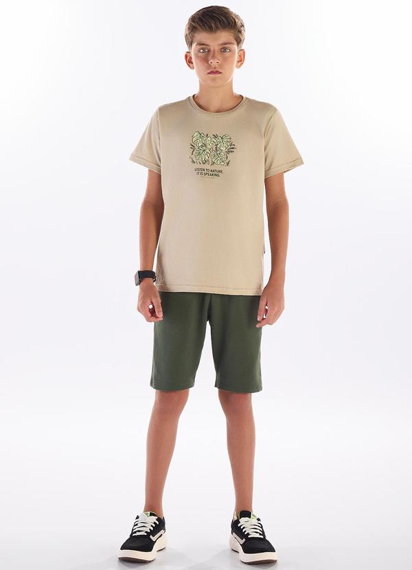 Conjunto Meia Malha Verde